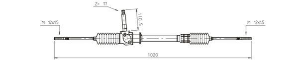 GENERAL RICAMBI LA4009 Steering Gear