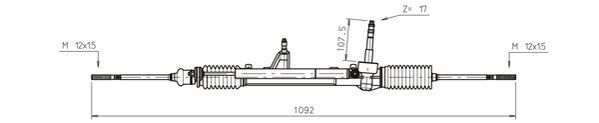 GENERAL RICAMBI LA4011 Steering Gear