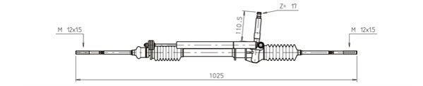 GENERAL RICAMBI LA4019 Steering Gear