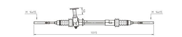 GENERAL RICAMBI OP4001 Steering Gear