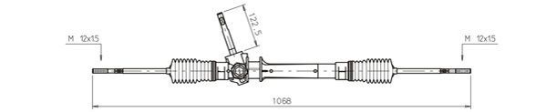 GENERAL RICAMBI OP4035 Steering Gear