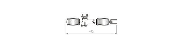 GENERAL RICAMBI OP4038 Steering Gear