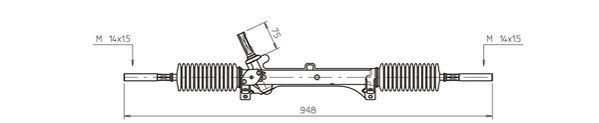 GENERAL RICAMBI PE4023 Steering Gear