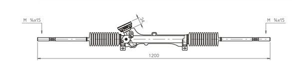 GENERAL RICAMBI PE4029 Steering Gear
