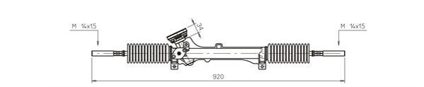 GENERAL RICAMBI PE4030 Steering Gear