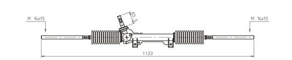 GENERAL RICAMBI PE4031 Steering Gear