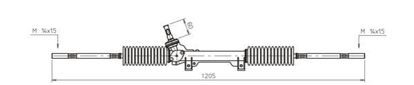 GENERAL RICAMBI PE4039 Steering Gear