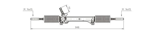 GENERAL RICAMBI PE4040 Steering Gear