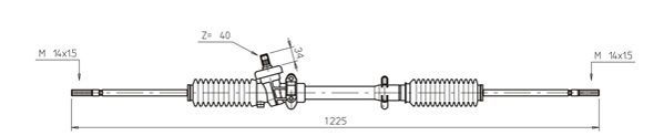 GENERAL RICAMBI PO4003 Steering Gear