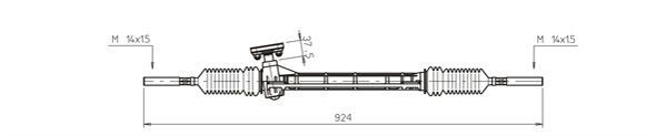 GENERAL RICAMBI RE4005 Steering Gear