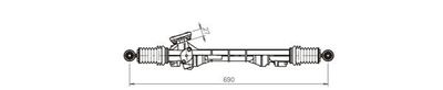 Steering Gear GENERAL RICAMBI RE4017