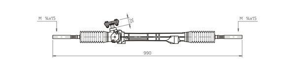 GENERAL RICAMBI RE4018 Steering Gear