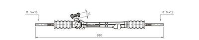 Steering Gear GENERAL RICAMBI RE4018
