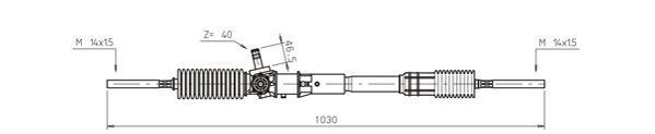 GENERAL RICAMBI RE4019 Steering Gear