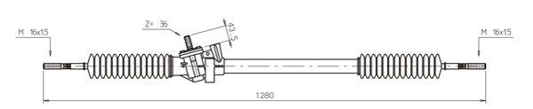 GENERAL RICAMBI RE4024 Steering Gear
