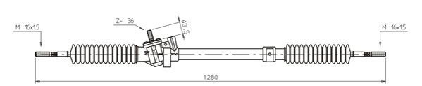 GENERAL RICAMBI RE4025 Steering Gear