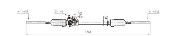 GENERAL RICAMBI RE4027 Steering Gear