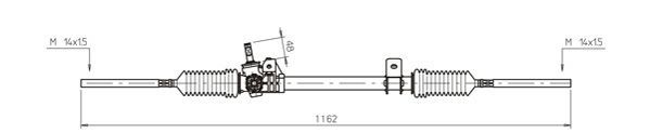 GENERAL RICAMBI RE4032 Steering Gear