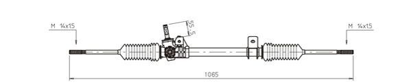 GENERAL RICAMBI RE4041 Steering Gear