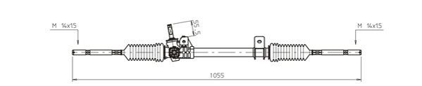GENERAL RICAMBI RE4042 Steering Gear