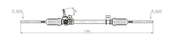 GENERAL RICAMBI RE4047 Steering Gear