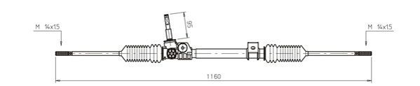 GENERAL RICAMBI RE4048 Steering Gear