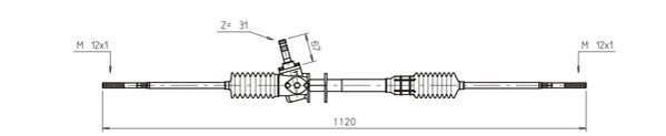 GENERAL RICAMBI SK4001 Steering Gear