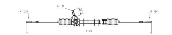 GENERAL RICAMBI SK4002 Steering Gear
