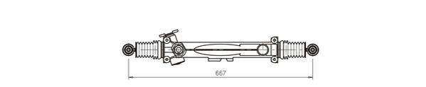 GENERAL RICAMBI TA4002 Steering Gear