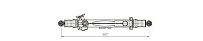 Steering Gear GENERAL RICAMBI TA4002