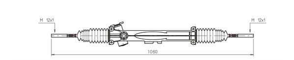 GENERAL RICAMBI TA4003 Steering Gear