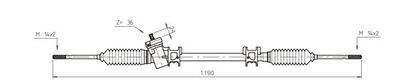 Steering Gear GENERAL RICAMBI VO4001
