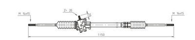 Steering Gear GENERAL RICAMBI VO4002