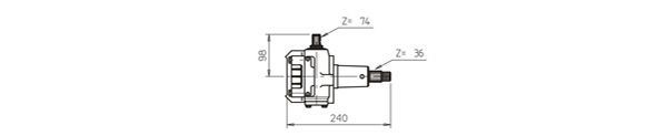 GENERAL RICAMBI WW4021 Steering Gear