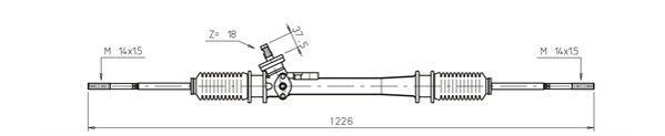 GENERAL RICAMBI WW4037 Steering Gear