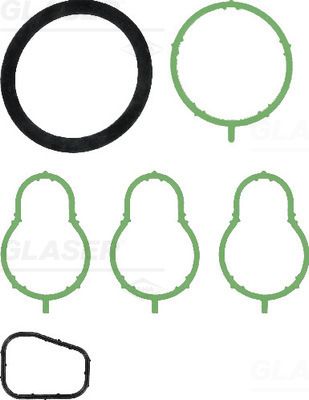 Gasket Set, intake manifold GLASER M36505-00