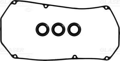 Gasket Set, cylinder head cover GLASER V37980-00