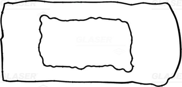 GLASER V59504-00 Gasket Set, cylinder head cover