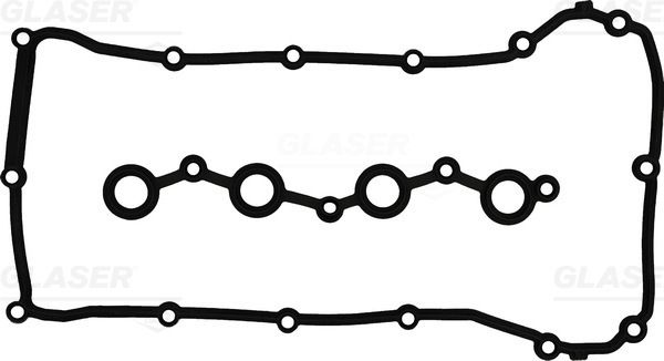 GLASER V83454-00 Gasket Set, cylinder head cover