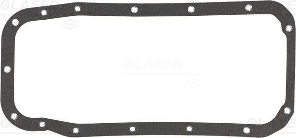GLASER X04285-01 Gasket, oil sump