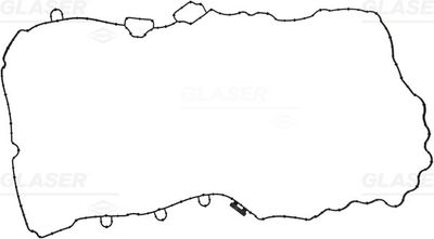 Gasket, cylinder head cover GLASER X90894-01