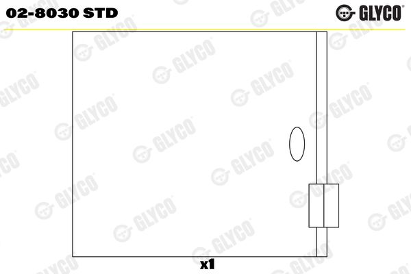 GLYCO 02-8030 STD Bushing, rocker arm