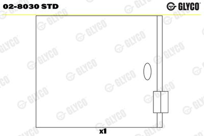 Bushing, rocker arm GLYCO 02-8030 STD