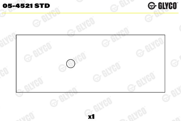 GLYCO 05-4521 STD Small End Bushes, connecting rod
