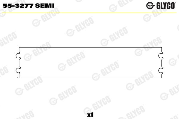 GLYCO 55-3277 SEMI Small End Bushes, connecting rod