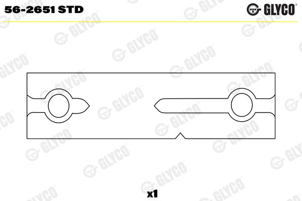 GLYCO 56-2651 STD Bushing, rocker arm