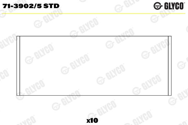 GLYCO 71-3902/5 STD Connecting Rod Bearing
