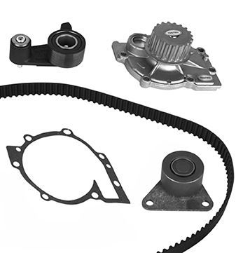 Water Pump & Timing Belt Kit GRAF KP1019-3