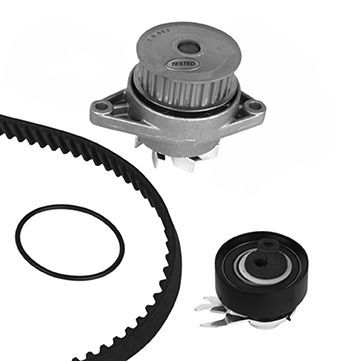 Water Pump & Timing Belt Kit GRAF KP603-1