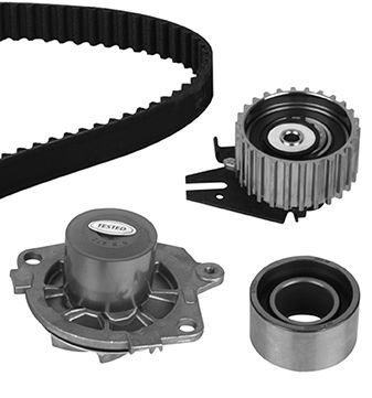 Water Pump & Timing Belt Kit GRAF KP672-3
